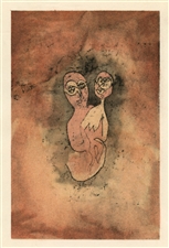 Paul Klee pochoir printed by Jacomet