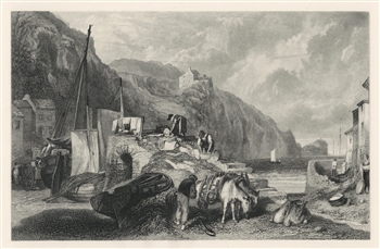 J. M. W. Turner engraving Combe Martin