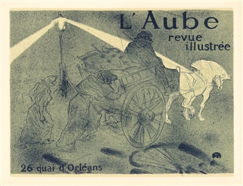 Toulouse-Lautrec lithograph poster