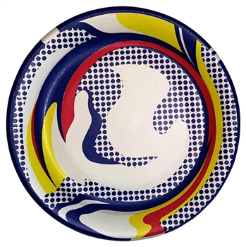 Roy Lichtenstein Paper Plate screenprint