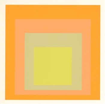 Josef Albers silkscreen | Homage to the Square