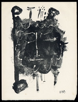 Pablo Picasso lithograph Elegy of Ihpetonga