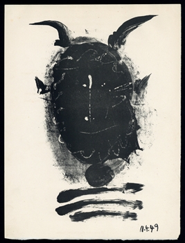 Pablo Picasso lithograph Elegy of Ihpetonga