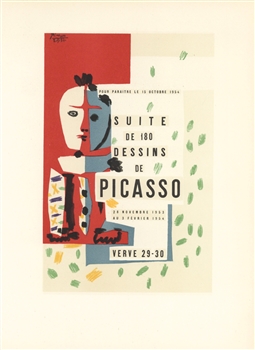 Pablo Picasso lithograph poster Mourlot