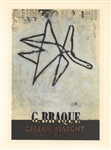 Georges Braque lithograph poster "G. Braque"