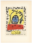 Joan Miro lithograph poster "Miro - Matarasso Gallery"
