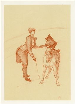 Toulouse-Lautrec  lithograph Circus Cirque