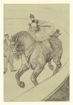 Toulouse-Lautrec  lithograph Circus Cirque