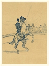 Toulouse-Lautrec  lithograph Circus Cirque