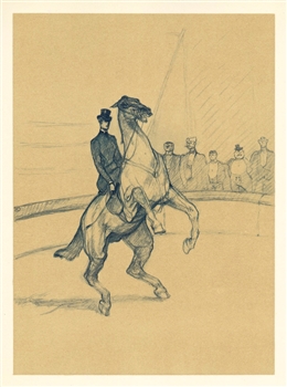 Toulouse-Lautrec  lithograph Circus Cirque