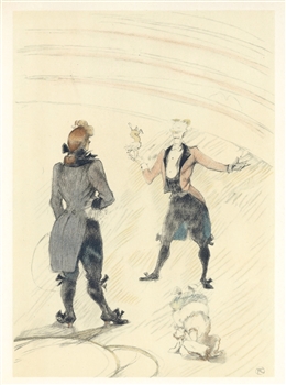 Toulouse-Lautrec  lithograph Circus Cirque