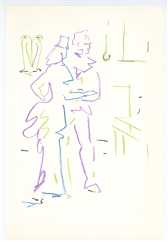 Jean Cocteau original lithograph