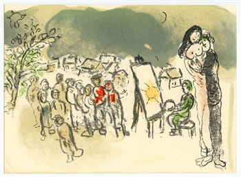 Marc Chagall original lithograph