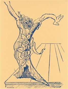 Max Ernst lithograph "Elektra" 1959 edition