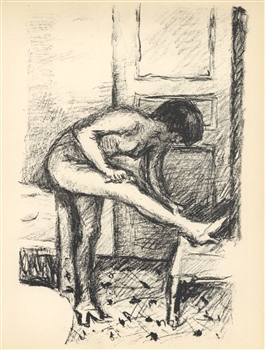 Pierre Bonnard Femme a sa toilette 1927
