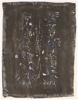 Zao Wou-ki original lithograph 1958