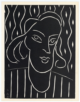 Henri Matisse Teeny linocut XXe Siecle