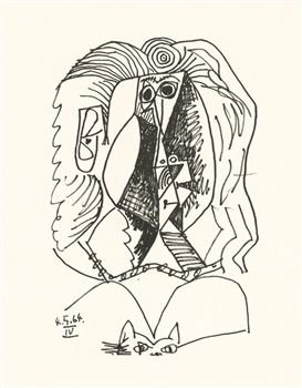 Picasso lithograph Gout du Bonheur