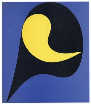 Jean Hans Arp color pochoir, 1949