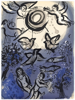 Marc Chagall lithograph Creation