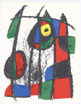 Miro Lithograph 1975