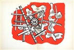 Fernand Leger original lithograph, 1949