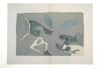 Georges Braque lithograph (Oiseau)