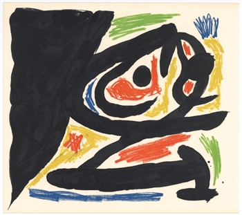 Joan Miro lithograph