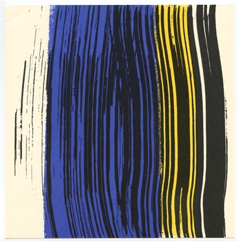 Hans Hartung lithograph Maeght 1971