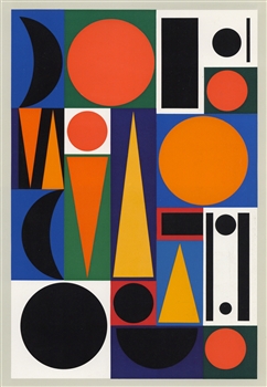 Auguste Herbin serigraph