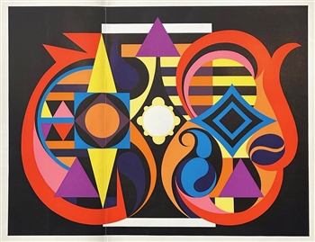 Auguste Herbin serigraph