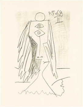 Picasso lithograph Gout du Bonheur