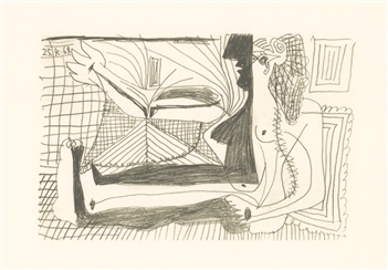 Picasso lithograph Gout du Bonheur