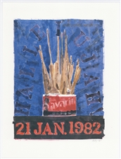 Jasper Johns Savarin