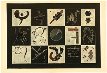 Wassily Kandinsky lithograph