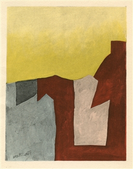 Serge Poliakoff lithograph