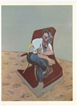 Francis Bacon lithograph "Lucian Freud"