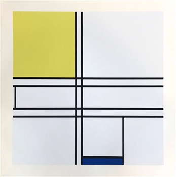 Piet Mondrian serigraph