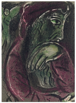 Marc Chagall "Job's Despair"