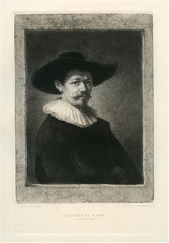 Rembrandt van Rijn (after) Man - Le Doreur