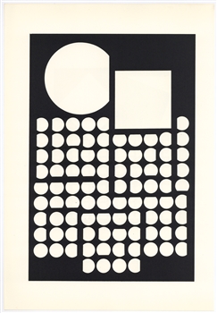 Victor Vasarely serigraph 1959