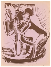 Ossip Zadkine original linocut