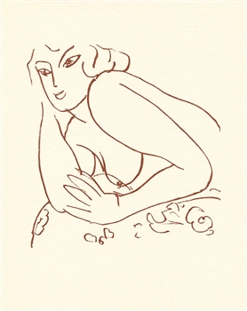 Henri Matisse lithograph Florilege de Rosnard