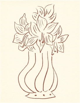 Henri Matisse lithograph Florilege de Rosnard