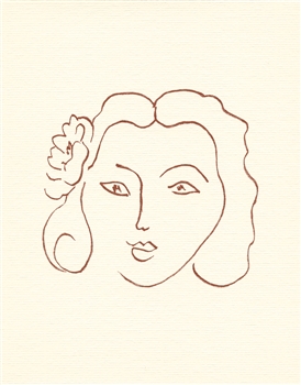 Henri Matisse lithograph Florilege de Rosnard