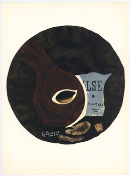 Georges Braque lithograph Valse