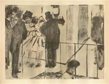 Edgar Degas monotype