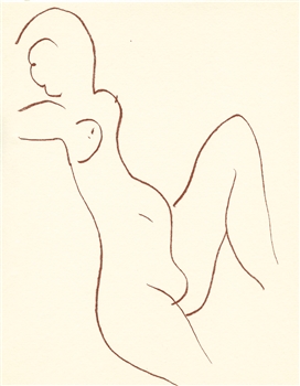 Henri Matisse lithograph Florilege de Rosnard