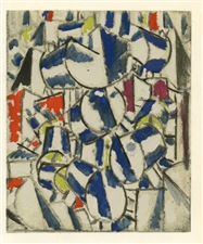 Fernand Leger color pochoir