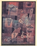 Paul Klee pochoir "Analyse de diverses perversites"